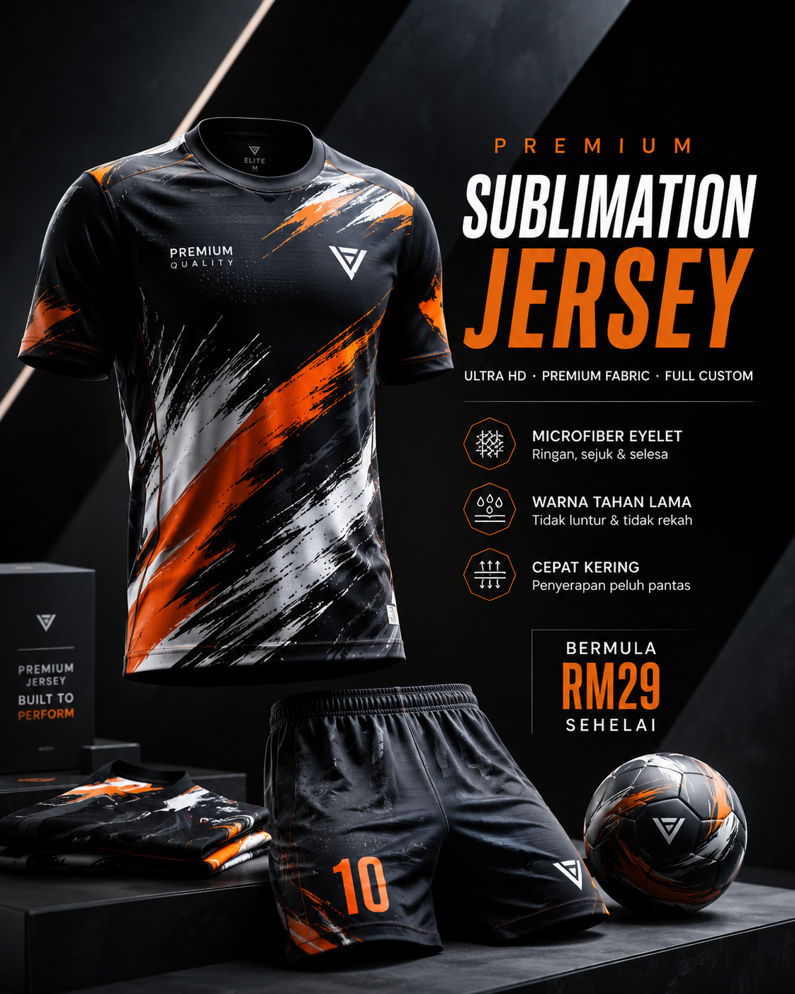 Jersi Sublimation Premium